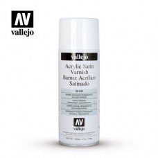 Acrylicos Vallejo - 28532 - 噴罐 Hobby Spray Paint - 保護漆 Varnish - 平光/半光保護漆 Satin Varnish(NT 400)