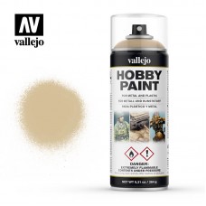Acrylicos Vallejo - 28013 - 噴罐 Hobby Spray Paint - 骨白色 Bonewhite - 400 ml.(NT 400)