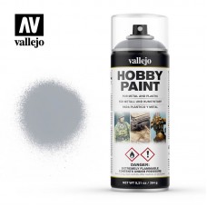 Acrylicos Vallejo - 28021 - 噴罐 Hobby Spray Paint - 銀色 Silver - 400 ml.(NT 400)