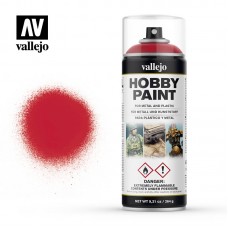 Acrylicos Vallejo - 28023 - 噴罐 Hobby Spray Paint - 鮮血紅色 Bloody Red - 400 ml.(NT 400)