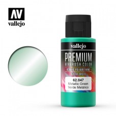 Acrylicos Vallejo - 62047 - 高階色彩 Premium Color - 金屬綠色 Metallic Green - 60 ml. (建議售價NT 230)