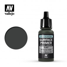 Acrylicos Vallejo - 70607 - 表面底漆 Surface Primer - 英國青銅綠色 U.K. Bronze Green - 17 ml.(NT 130)(6/盒)