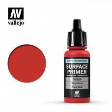 Acrylicos Vallejo - 70624 - 表面底漆 Surface Primer - 純紅色 Pure Red - 17 ml.(NT 130)(6/盒)