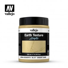 Acrylicos Vallejo - 26217 - 佈景效果 Diorama Effects - 沙漠沙膏 Desert Sand - 200 ml.(NT 390)