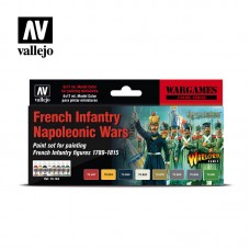Acrylicos Vallejo - 70164 - Model Color - French Infantry Napoleonic Wars (8) - 17 ml.(建議售價 NT 810)
