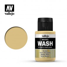 Acrylicos Vallejo - 76522 - 模型漬洗漆 Model Wash - 沙漠塵土漬洗色 Desert Dust - 35 ml.(NT 190)