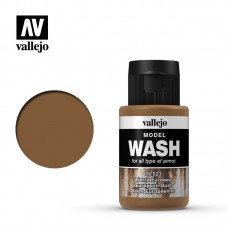 Acrylicos Vallejo - 76523 - 模型漬洗漆 Model Wash - 歐洲塵土漬洗色 European Dust - 35 ml.(NT 190)
