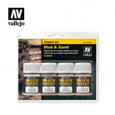 Acrylicos Vallejo - 73191 - 色粉 Pigments - 泥與沙 Mud & Sand - 35 ml.(NT 550)