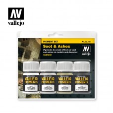 Acrylicos Vallejo - 73193 - 色粉 Pigments - 煤煙與灰燼 Soot & Ashes - 35 ml.(NT 550)