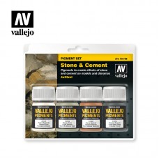 Acrylicos Vallejo - 73192 - 色粉 Pigments - 石材與水泥 Stone & Cement - 35 ml.(NT 550)