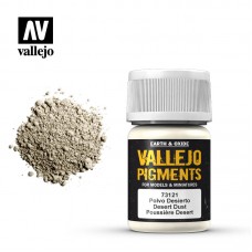 Acrylicos Vallejo - 73121 - 色粉 Pigments - 沙漠塵埃 Desert Dust - 35 ml.(NT 140)