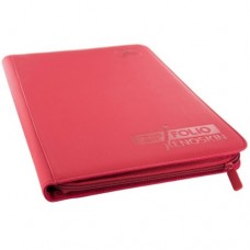 Ultimate Guard Zipfolio XenoSkin 9-Pocket - Red - UGD010210(NT1000) 9格類皮革拉鍊卡冊-紅色