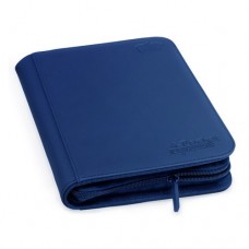 Ultimate Guard Zipfolio XenoSkin 4-Pocket - Dark Blue - UGD010354(NT630)4格類皮革拉鍊卡冊-深藍色