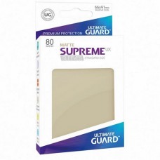 Ultimate Guard 80 - Supreme UX Sleeves Standard Size - Matte Sand - UGD010566（NT200)標準尺寸80入-磨砂沙漠色