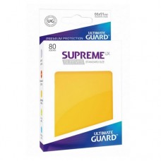 Ultimate Guard 80 - Supreme UX Sleeves Standard Size - Yellow - UGD010546（NT200)標準尺寸80入-黃色