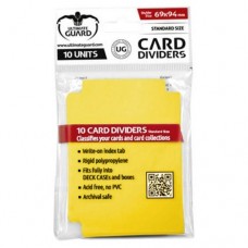 Ultimate Guard Card Dividers - Yellow - UGD010451(NT80)卡盒隔板-黃(10入)
