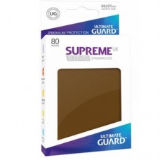 Ultimate Guard 80 - Supreme UX Sleeves Standard Size - Brown - UGD010547（NT200)標準尺寸80入-咖啡色
