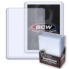 BCW - 標準尺寸塑膠卡夾 25入 - 25 Toploader - 3X4 Topload Card Holder - Standard - 1-TLCH-N (NT120)
