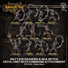 PIP 34142 - Cryx - Satyxis Raiders/Sea Witch RESIN (NT 2100)