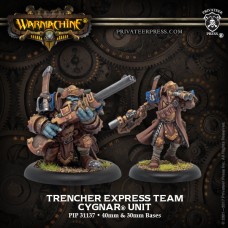 PIP 31137 - Cygnar - Trench Express Team RESIN (NT 880)