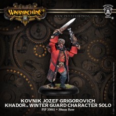 PIP 33041 - Khador - Kovnik Jozef Grigorovich (NT 390)