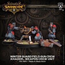 PIP 33051 - Khador - Winter Guard Field Gun Crew (NT 880)