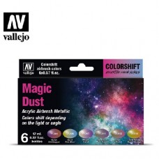 Acrylicos Vallejo - 77090 - 偏折色套組 The Shifter Set - 魔法塵埃套組 Magic Dust set (6x17ml.)(NT 810)