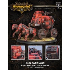 PIP 33077 - Khador - Gun Carriage (metal/resin)（NT 2980）