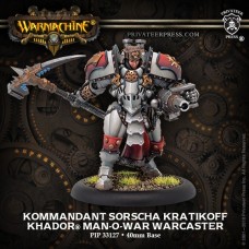 PIP 33127 - Khador - Man-O-War Kommandant Sorscha Kratikoff（NT 700）