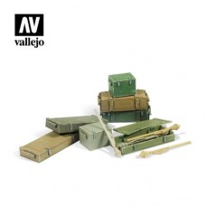 Acrylicos Vallejo - SC222 - Figure - Scenics - Panzerfaust 60 M set(建議售價NT 490)