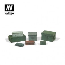Acrylicos Vallejo - SC223 - Figure - Scenics - Universal Metal Cases(建議售價NT 250)