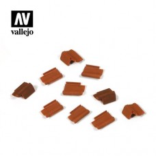 Acrylicos Vallejo - SC229 - Figure - Scenics - Roof Tiles set(建議售價NT 450)