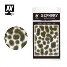 Acrylicos Vallejo - SC402 - Scenery - Wild Tuft - 野生黑苔癬 Wild Dark Moss - 2 mm (建議售價NT 120)