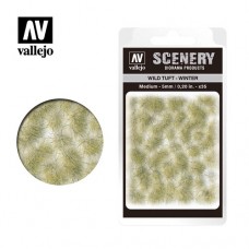 Acrylicos Vallejo - SC410 - Scenery - Wild Tuft - 冬季草叢 Winter - 5 mm (建議售價NT 120)