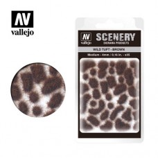 Acrylicos Vallejo - SC411 - Scenery - Wild Tuft - 棕色草叢 Brown - 4 mm (建議售價NT 120)