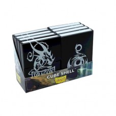 龍盾Dragon Shield - Cube Shell - Black - AT-30502龍盾收納盒(8個裝)-黑色（NT320）