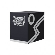 龍盾Dragon Shield Double Shell Box - Black & Black - AT-30602龍盾雙層卡盒黑＆黑 可裝100+卡片(130元)