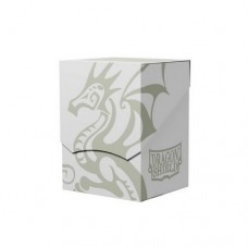 龍盾Dragon Shield Deck Shell Box - White & Black - AT-30705龍盾卡盒白＆黑 可裝80+卡片(100元)