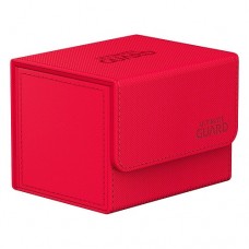 Ultimate Guard - Sidewinder 100+ XenoSkin Monocolor Red - 外星皮革 - 側翻式卡盒可裝100+卡片 - 紅色 - UGD011212(NT 630元)