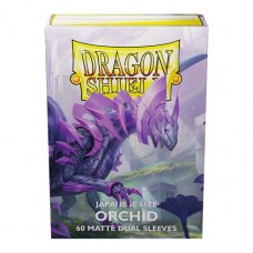 龍盾Dragon Shield 60 - 日規尺寸卡套(60入)Deck Protector Sleeves - 雙層色磨砂Japanese Size Dual Matte - 蘭紫色Orchid (Emme) - AT-15141 (NT 250)
