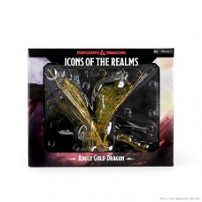 WizKids - 龍與地下城經典時空 - 「成年金龍」 - D&D Icons of the Realms: Adult Gold Dragon Premium Figure （NT3150） 96116