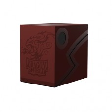 龍盾Dragon Shield - 雙層卡盒 120+ Double Shell - 血紅/黑 Blood Red/Black AT-30650 (NT 140)