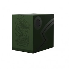 龍盾Dragon Shield - 雙層卡盒 120+ Double Shell - 森林綠/黑 Forest Green/Black AT-30651 (NT 140)