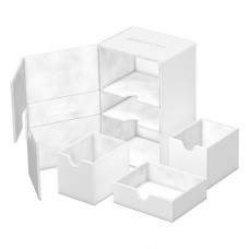 Ultimate Guard - Twin Flip’n’Tray 160+ Monocolor Xenoskin White 160+雙層單色皮革卡盒 白色 UGD011235 (NT1250)