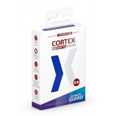 Ultimate Guard 60 - 消光皮革卡套 - 日規尺寸 - 藍色 - Cortex Sleeves Japanese Size - Matte Blue - UGD011168