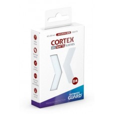 Ultimate Guard 60 - 消光皮革卡套 - 日規尺寸 - 透明 - Cortex Sleeves Japanese Size - Matte Transparent - UGD011187